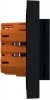 Termostat Heatit WiFi6 Black Matt Wi-Fi Thermostat 3600W 16A